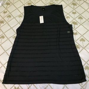 Ann Taylor sleeveless black top